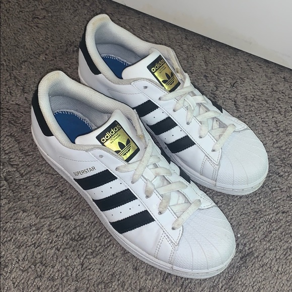 White timeless Adidas superstars🤩 - Picture 2 of 5